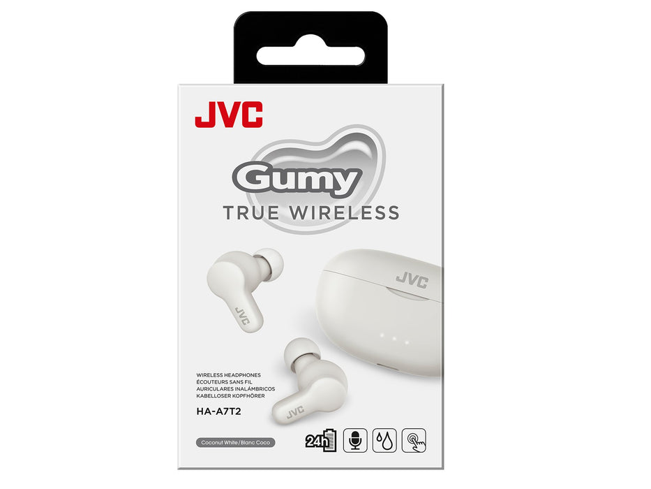 EAN 4975769475429 - JVC HA-A7T2 Auriculares True Wireless Stereo (TWS) Dentro de oído Llamadas/Música MicroUSB Bluetooth Blan imagen 5