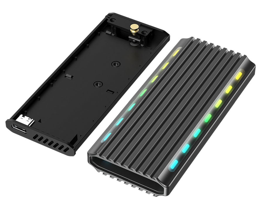 EAN 8716309122856 - Gembird EE2280-U3C-03 caja para disco duro externo Caja externa para unidad de estado sólido (SSD) Negro  imagen 3