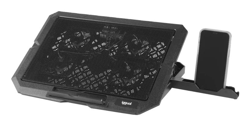 EAN 8435364319710 - iggual RP4V17 Soporte para ordenador portátil Negro 43,2 cm (17") imagen 1