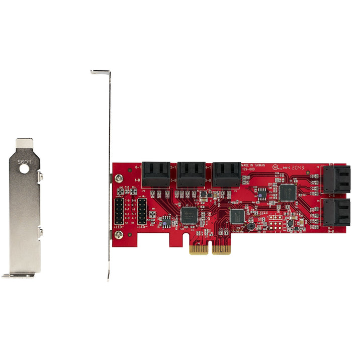 EAN 0065030893763 - StarTech.com 10P6G-PCIE-SATA-CARD tarjeta y adaptador de interfaz Interno imagen 8