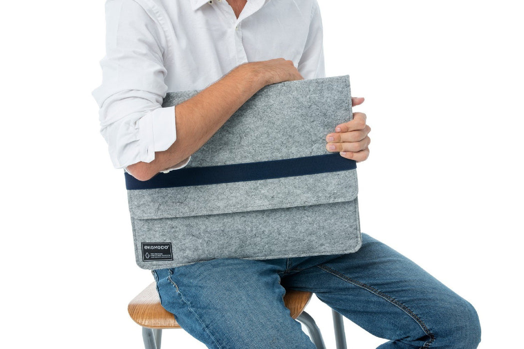 EAN 8436590370209 - EKOMODO HR-014 maletines para portátil 38,1 cm (15") Funda Verde, Gris imagen 7