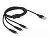 EAN 4043619871551 - DeLOCK 87155 cable USB USB 2.0 USB A Micro-USB B/Lightning/Apple 30-pin imagen 1