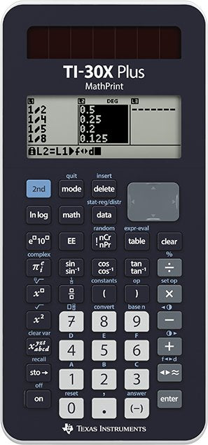 EAN 3243480105972 - Texas Instruments TI-30X calculadora Bolsillo Calculadora científica Negro imagen 1