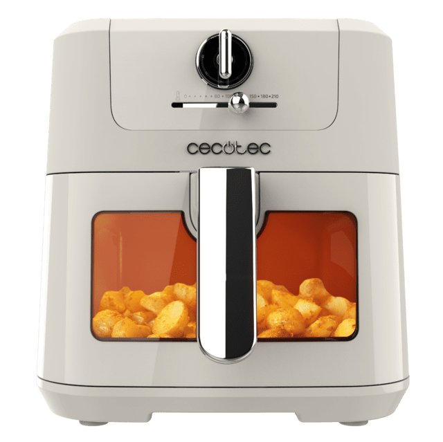 EAN 8435484049535 - Cecotec Antique 5000 Window Sencillo 5 L Independiente 1500 W Freidora de aire caliente Blanco imagen 2