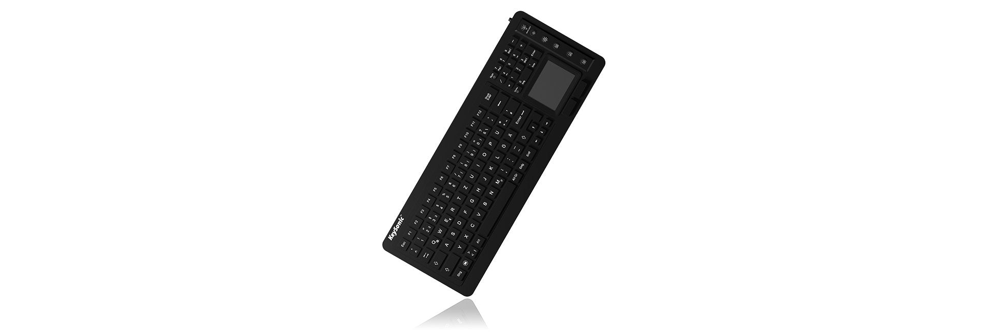EAN 4250078186922 - KeySonic KSK-6231INEL teclado Industrial USB QWERTZ Alemán Negro imagen 3