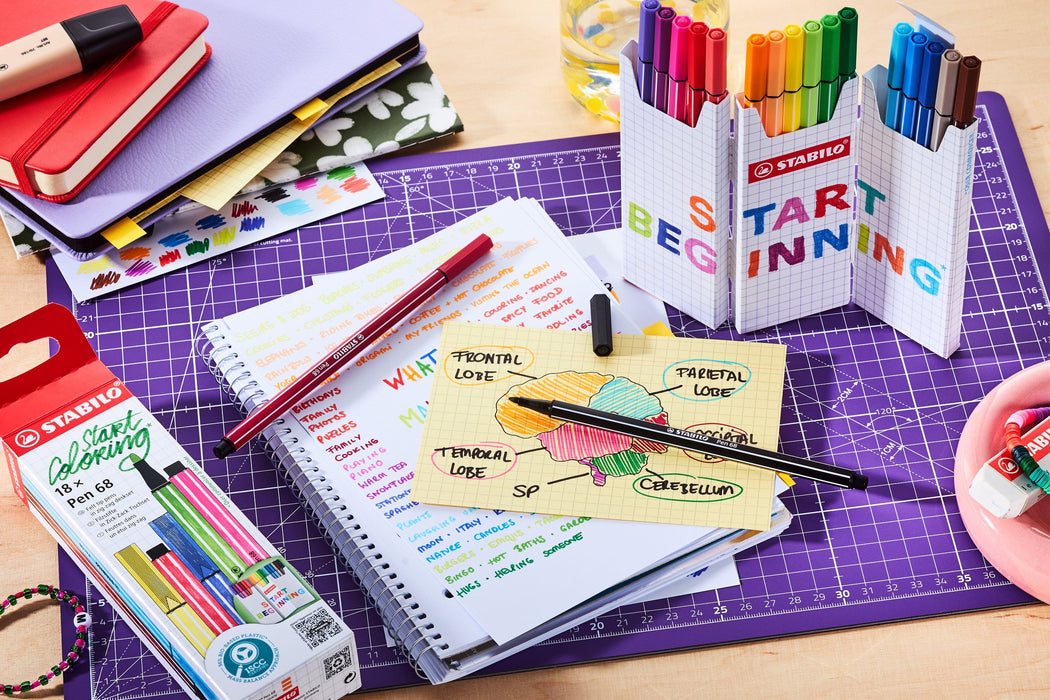 EAN 4006381616751 - STABILO Pen 68 rotulador Medio Multicolor 18 pieza(s) imagen 7