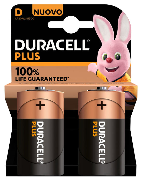 EAN 5000394141988 - Duracell Plus 100 D Batería de un solo uso Alcalino imagen 1