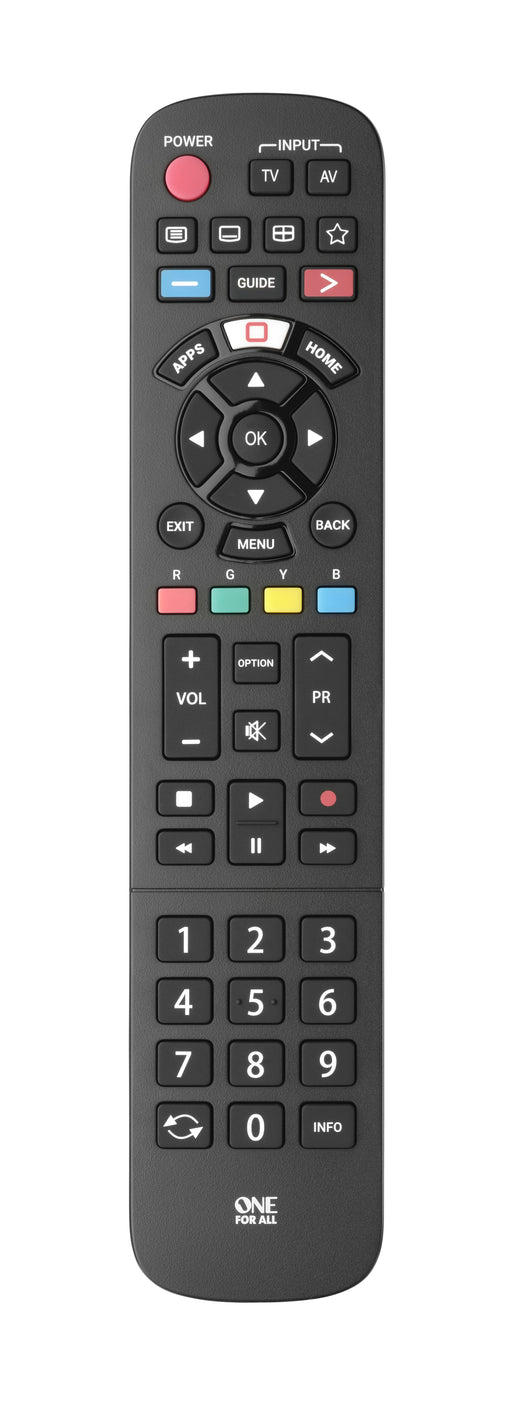 EAN 8716184072758 - One For All TV Replacement Remotes URC4914 mando a distancia IR inalámbrico Botones imagen 1