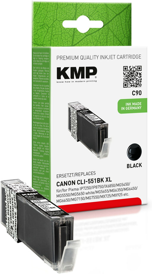 EAN 4011324152012 - KMP C90 cartucho de tinta 1 pieza(s) Negro imagen 1