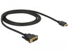 EAN 4043619855827 - DeLOCK 85582 adaptador de cable de vídeo 1 m HDMI tipo A (Estándar) DVI-D Negro imagen 1