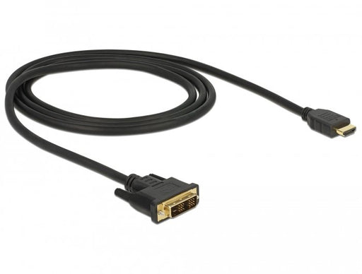 EAN 4043619855827 - DeLOCK 85582 adaptador de cable de vídeo 1 m HDMI tipo A (Estándar) DVI-D Negro imagen 1