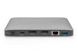 EAN 4016032480921 - Digitus DA-70895 base para portátil y replicador de puertos Alámbrico Thunderbolt 3 Negro, Gris imagen 5