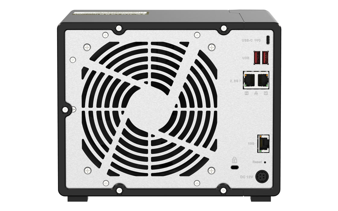 EAN 4713213518649 - QNAP TS-H973AX NAS Torre Ryzen Embedded V1500B 8 GB DDR4 0 TB QuTS hero Negro imagen 6