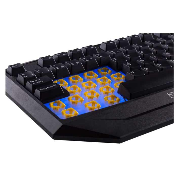 EAN 8436545690512 - Hiditec GK200 teclado Juego USB QWERTY Negro imagen 5