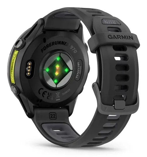 EAN 753759349929 - Garmin Forerunner 970 3,56 cm (1.4") AMOLED Digital 454 x 454 Pixeles Pantalla táctil Negro, Amarillo Wifi imagen 7