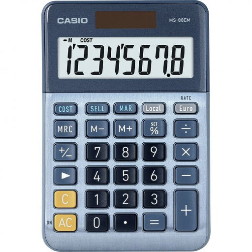 EAN 4549526609916 - Casio MS-88EM calculadora Escritorio Pantalla de calculadora Azul imagen 1