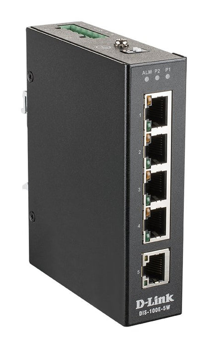 EAN 0790069441271 - D-Link DIS-100E-5W switch No administrado L2 Fast Ethernet (10/100) Negro imagen 1