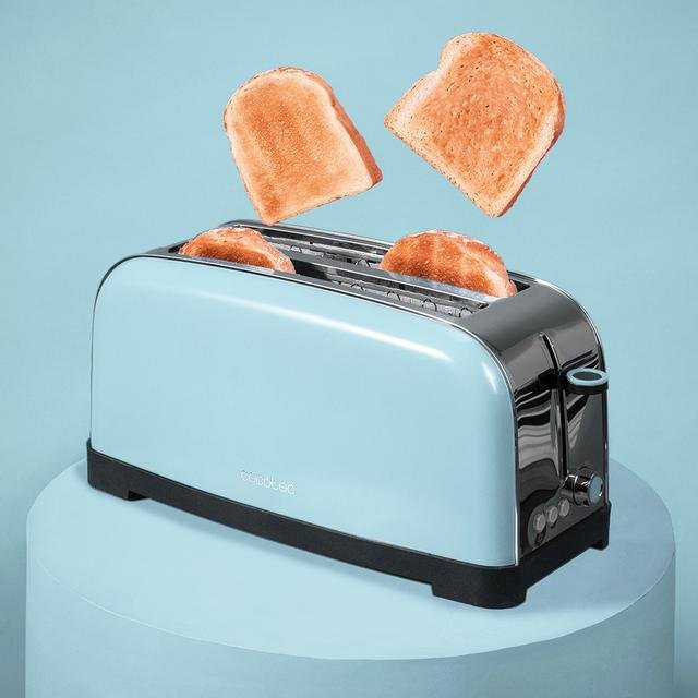 EAN 8435484048170 - Cecotec Toastin' time 850 7 4 rebanada(s) 850 W Azul imagen 4