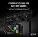 EAN 840006648109 - Corsair H100i Procesador Sistema de refrigeración líquida todo en uno 12 cm Negro 1 pieza(s) imagen 2