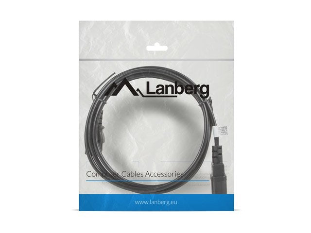 EAN 5901969409833 - Lanberg CA-C13E-11CC-0018-BK cable de transmisión Negro 1,8 m C13 acoplador C14 acoplador imagen 4