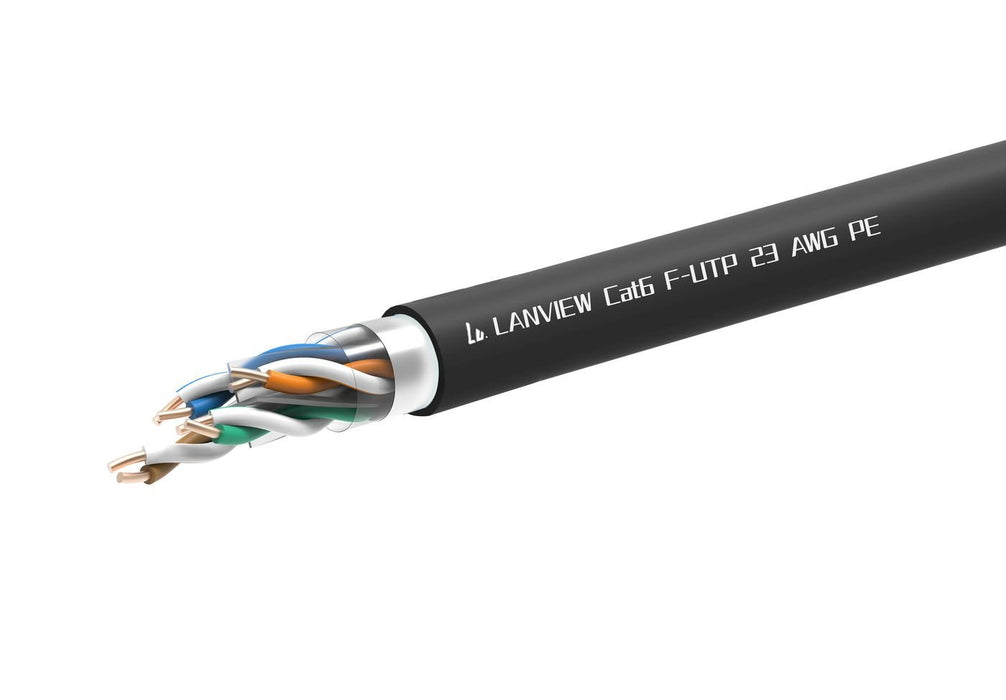 EAN 5715063129203 - Lanview LVN-CAT6PE-FUTP-305M cable de red Cat6 F/UTP (FTP) imagen 1