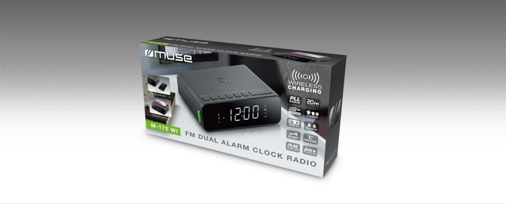 EAN 3700460207427 - Muse M-175 WI radio Reloj Negro imagen 5