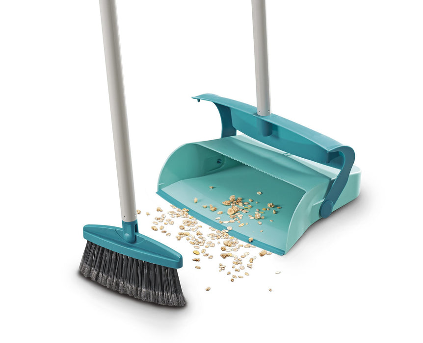 EAN 4006501414052 - Leifheit 41405 recogedor de polvo Negro, Gris, Turquesa imagen 2