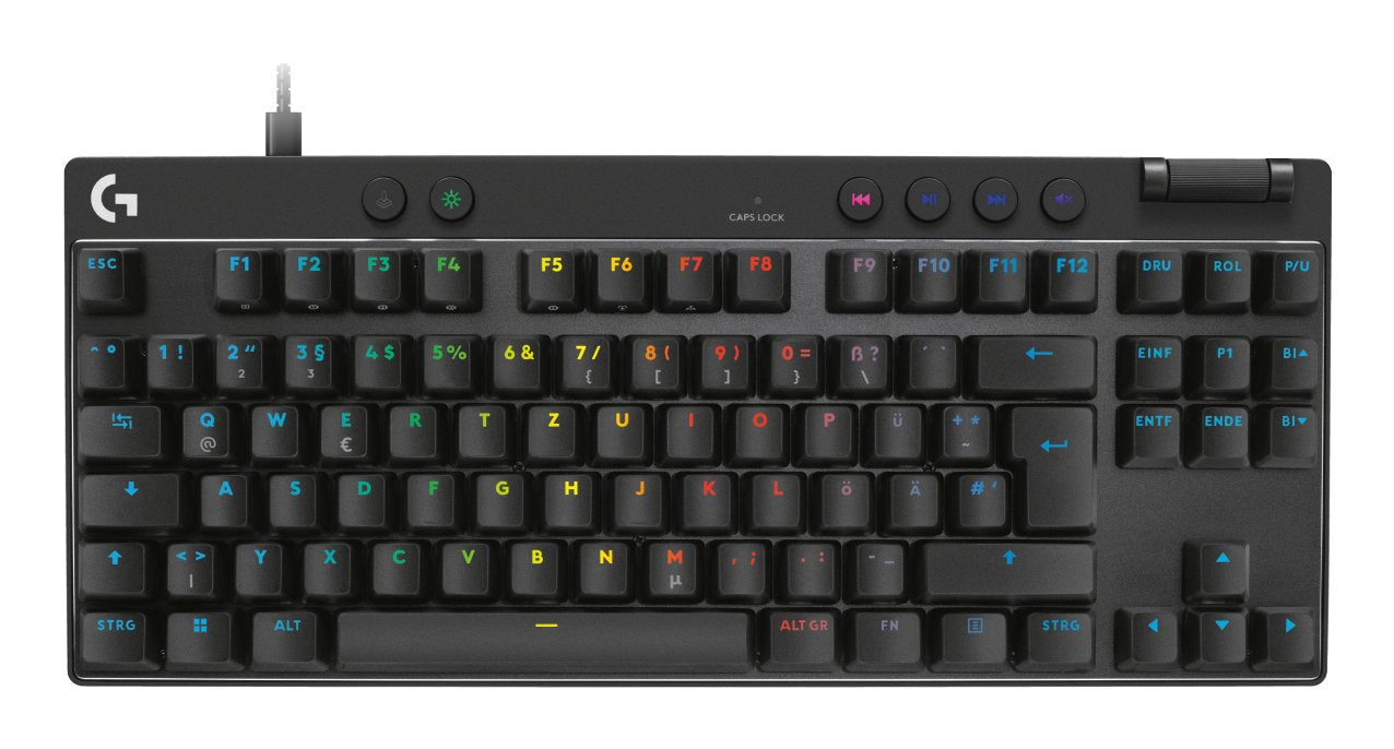 EAN 5099206126534 - Logitech G 920-013228 teclado Juego USB QWERTZ Alemán Negro imagen 1
