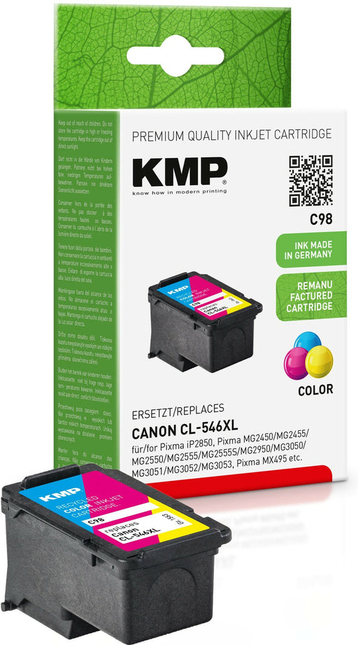 EAN 4011324156232 - KMP C98 cartucho de tinta Cian, Magenta, Amarillo imagen 1