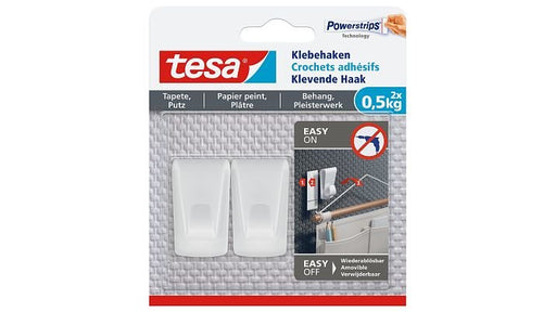 EAN 4042448537140 - TESA 77780 Interior Colgador Blanco 2 pieza(s) imagen 1