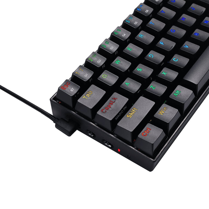EAN 6950376776969 - REDRAGON K530-RGB teclado Juego USB + Bluetooth QWERTY Inglés Negro imagen 3