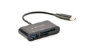 EAN 8716309100793 - Gembird UHB-CR3-02 lector de tarjeta USB 3.2 Gen 1 (3.1 Gen 1) Type-C Negro imagen 4