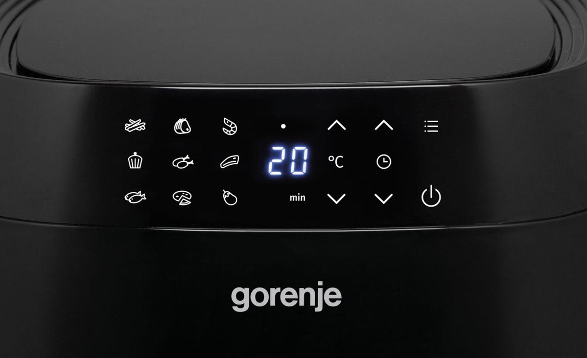 EAN 3838782424984 - Gorenje AF1409DB Sencillo 3,2 L 1400 W Freidora de aire caliente Negro imagen 9
