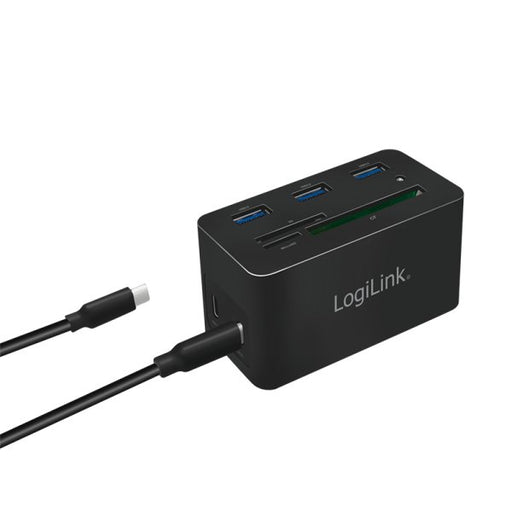 EAN 4052792061338 - LogiLink UA0370 base para portátil y replicador de puertos Alámbrico USB 3.2 Gen 1 (3.1 Gen 1) Type-C Neg imagen 2