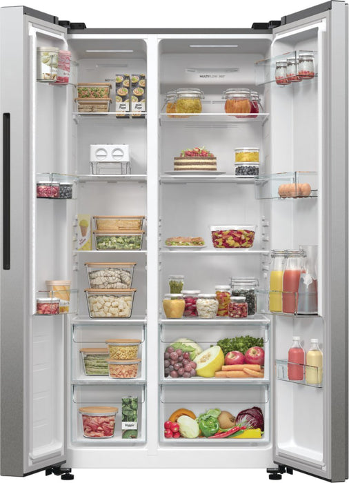EAN 3838782684449 - Gorenje NRR9185EAXL nevera puerta lado a lado Independiente 550 L E Plata imagen 5