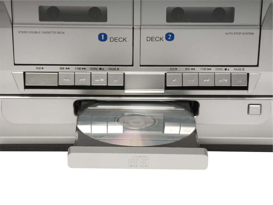 EAN 5706751051906 - Denver MRD-166 reproductor de CD Reproductor de CD portátil Negro, Gris imagen 7