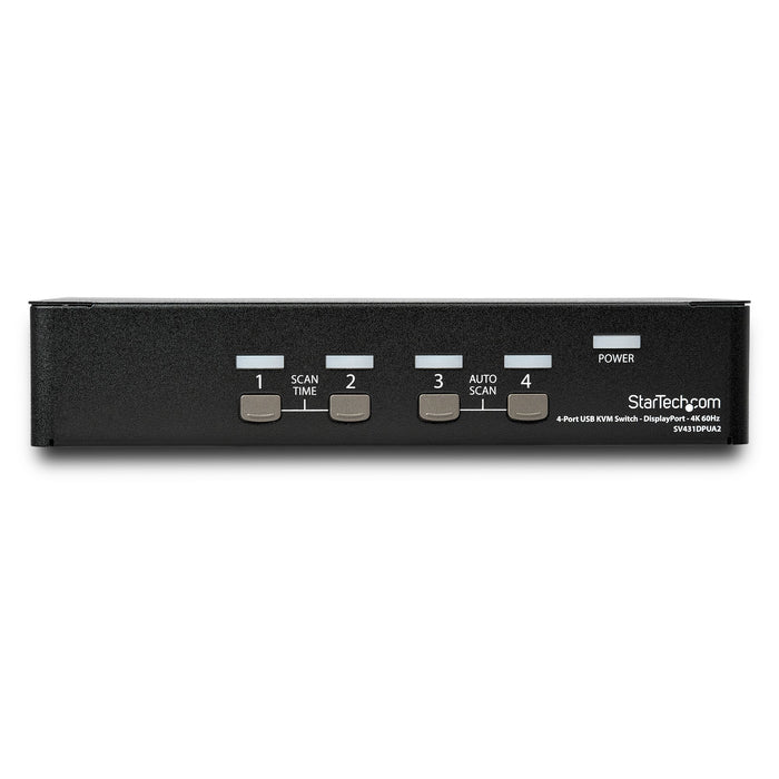 EAN 0065030826372 - StarTech.com SV431DPUA2 interruptor KVM Montaje en rack Negro imagen 3