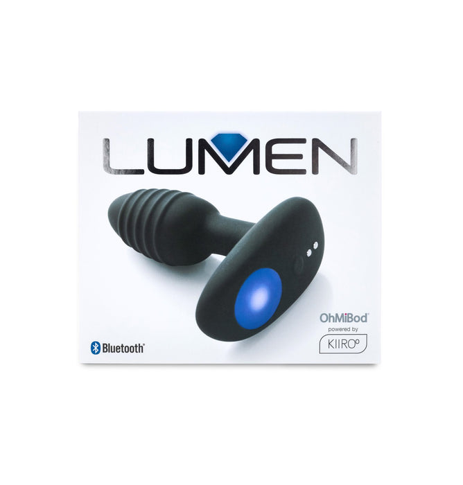 EAN 0850017456273 - Kiiroo Lumen Tapón anal Negro Silicio 1 pieza(s) imagen 5