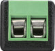 EAN 4040849767470 - Goobay 76747 cambiador de género para cable Terminal Block 2-pin DC male (5.50 x 2.10 mm) Negro, Verde imagen 2