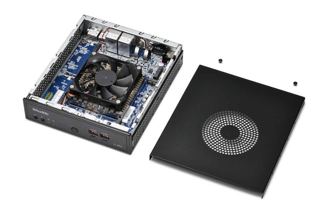 EAN 0887993007298 - Shuttle Slim PC DN11H5 1,35 l tamaño PC Negro 125H Intel® SoC imagen 6