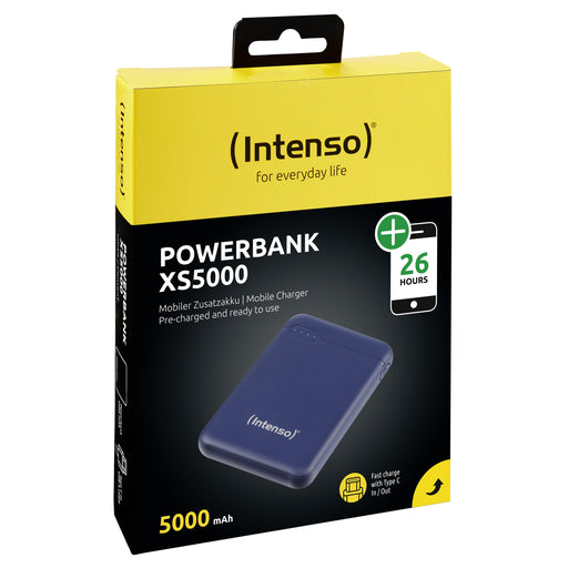 EAN 4034303028344 - Intenso XS5000 Polímero de litio 5000 mAh Azul imagen 2