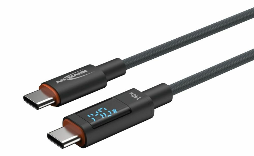 EAN 4013674197675 - Ansmann 1700-0176 cable USB USB 2.0 1,2 m USB C Antracita imagen 7