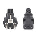 EAN 766623353908 - Manhattan 353908 cable de transmisión Negro 1 m CEE7/7 C13 acoplador imagen 3