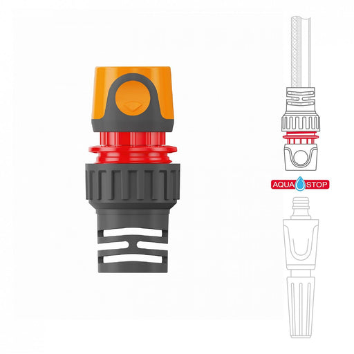 EAN 8800356874865 - Daewoo DWC2519 accesorio para manguera Conector de manguera Plástico Gris, Naranja 1 pieza(s) imagen 2