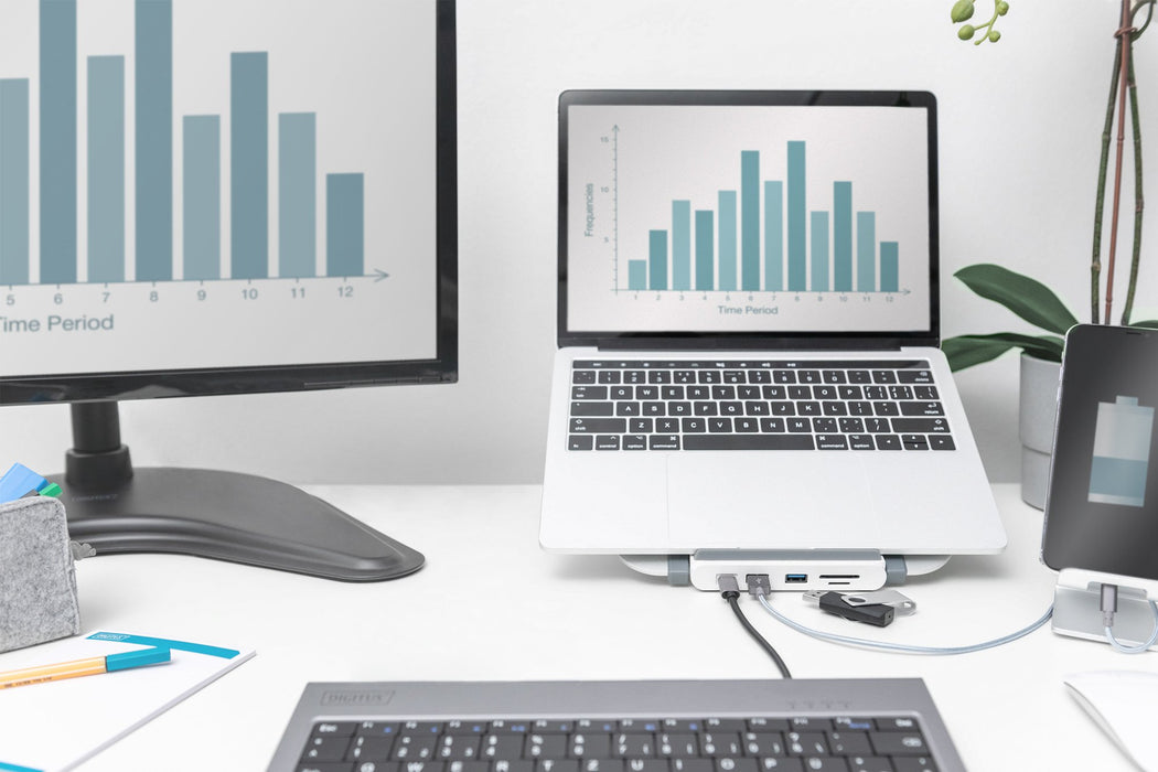 EAN 4016032474616 - Digitus DA-90408 base para portátil y replicador de puertos Alámbrico USB 3.2 Gen 1 (3.1 Gen 1) Type-C Al imagen 8