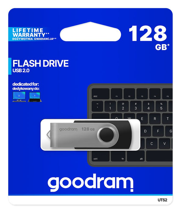 EAN 5908267920312 - Goodram UTS2 unidad flash USB 128 GB USB tipo A 2.0 Negro imagen 5