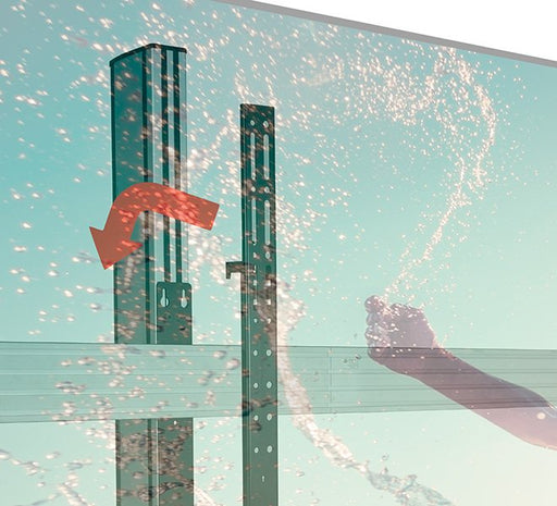 EAN 5019318307508 - B-Tech BT83LG163-B/BS soporte para pantalla de señalización 4,14 m (163") Negro, Plata imagen 2