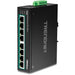 EAN 0710931161779 - Trendnet TI-PE80 switch No administrado Fast Ethernet (10/100) Energía sobre Ethernet (PoE) Negro imagen 1