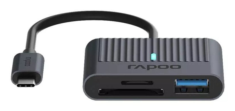 EAN 6940056114150 - Rapoo UCR-3001 lector de tarjeta USB 3.2 Gen 1 (3.1 Gen 1) Type-C Negro imagen 4