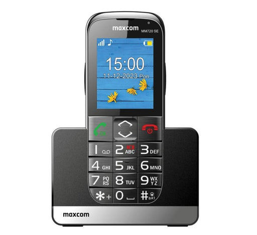 EAN 5908235978017 - MaxCom MM720 SE teléfono móvil 5,59 cm (2.2") 82 g Negro Teléfono básico imagen 1